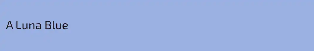 A Luna Blue